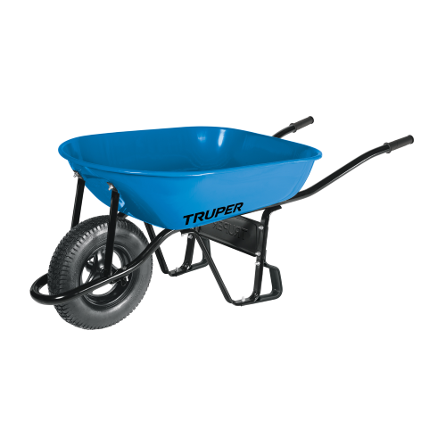 Imagen de CARRETILLA 5.5 FT CAT-50ND AZUL LLANTA NEUMATICA REFORZADA