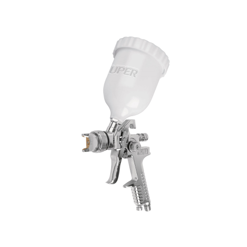 Imagen de PISTOLA P/PINTAR GRAVEDAD HVLP, VASO PLASTICO,BOQUILLA 2.00MM