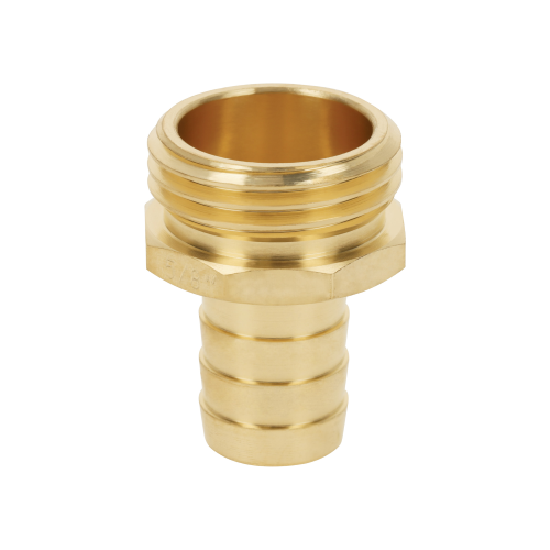 Imagen de CONECTOR 5/8" MACHO DE LATÓN SÓLIDO PARA MANGUERA