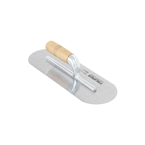 Imagen de LLANA CANTO REDONDO 14" X 5" CON MANGO DE MADERA, TRUPER