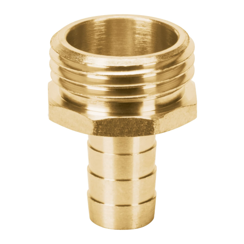 Imagen de CONECTOR 1/2" MACHO DE LATÓN SÓLIDO PARA MANGUERA