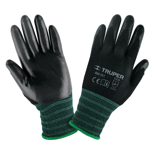 Imagen de GUANTES DE NYLON RECUBIERTOS DE NITRILO, CH, TRUPER