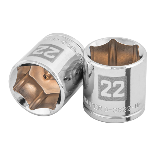 Imagen de DADO 6 PUNTAS CUADRO 3/8 22MM