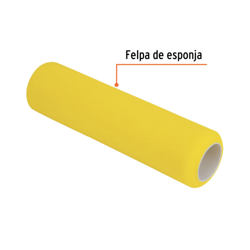 Imagen de FELPA PARA RODILLO 9" X 3/8" DE ESPONJA, SUPERFICIES LISAS