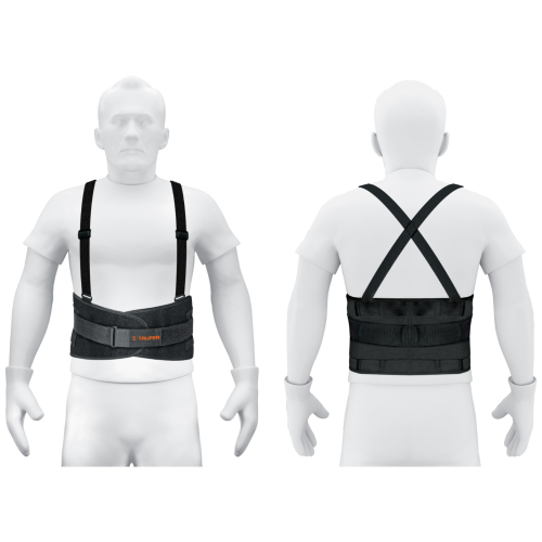 Imagen de FAJA LUMBAR CON TERCER CINTURÓN, TALLA M, TRUPER