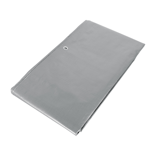 Imagen de LONA 3 MTS X 3 MTS COLOR GRIS REFORZADA - 090722