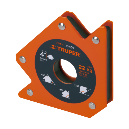 Imagen de ESCUADRA MAGNÉTICA PARA SOLDAR DE 4", CARGA 22 KG