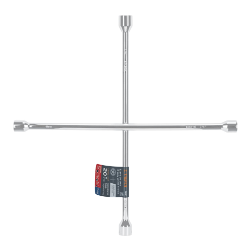 Imagen de LLAVE DE CRUZ 20" PULIDA Y CROMADA, TRUPER