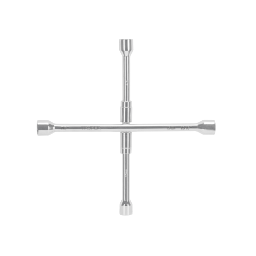 Imagen de LLAVE DE CRUZ 14" PLEGABLE PULIDA Y CROMADA, TRUPER