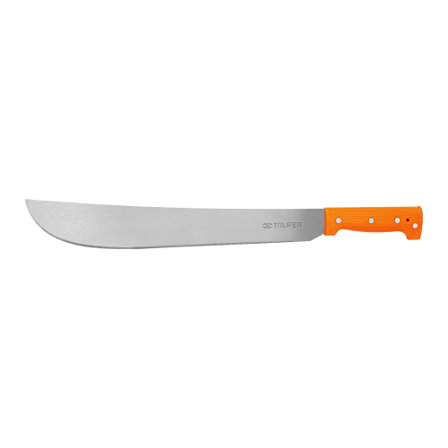 Imagen de MACHETE ESTÁNDAR 16" CACHA NARANJA REMACHADA