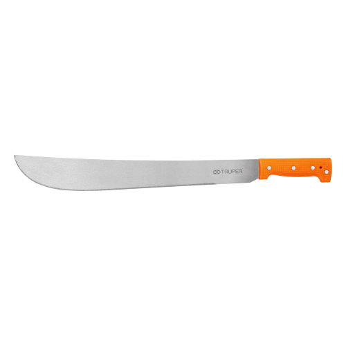 Imagen de MACHETE ESTÁNDAR 18" CACHA NARANJA REMACHADA