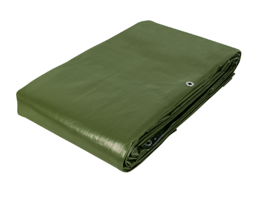 Imagen de LONA USO RUDO 6 X 9 M, VERDE OLIVO, 240 G/M2, TRUPER EXPERT