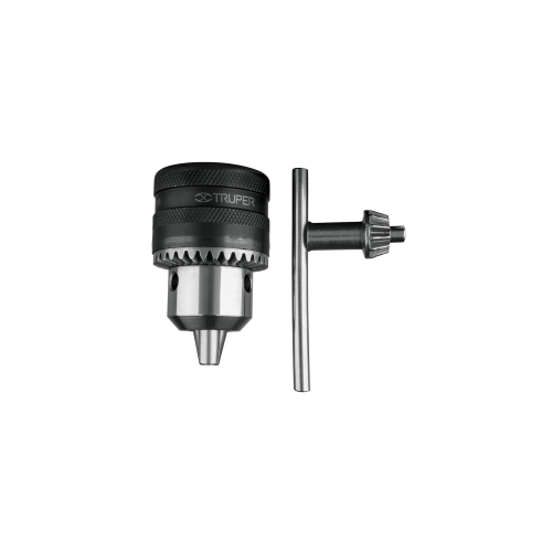 Imagen de BROQUERO 1/2" CON LLAVE, CUERPO MOLETEADO