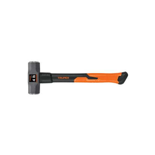Imagen de MARRO OCTAGONAL 4 LB, MANGO DE FIBRA DE VIDRIO 14", TRUPER