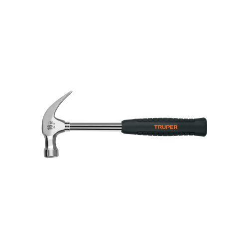 Imagen de MARTILLO PULIDO 16OZ UÑA CURVA MANGO TUBULAR CON NEOPRENO