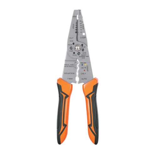 Imagen de PINZA 8" PELA CABLES, 24 A 12 AWG, TRUPER
