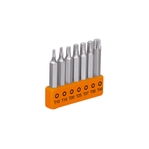 Imagen de JUEGO DE 7 PUNTAS TORX COMBINADAS LARGO 2"