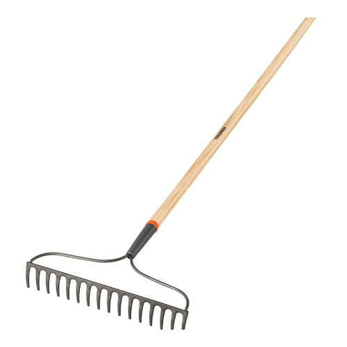 Imagen de RASTRILLO JARDINERO CLASSIC 16 DIENTES MANGO 54"