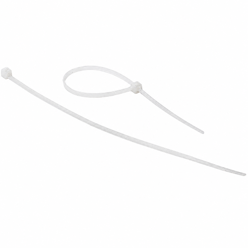 Imagen de CINTILLA SUJETACABLE NYLON 8" NATURAL (1 BS CONTIENE 100 PZ)