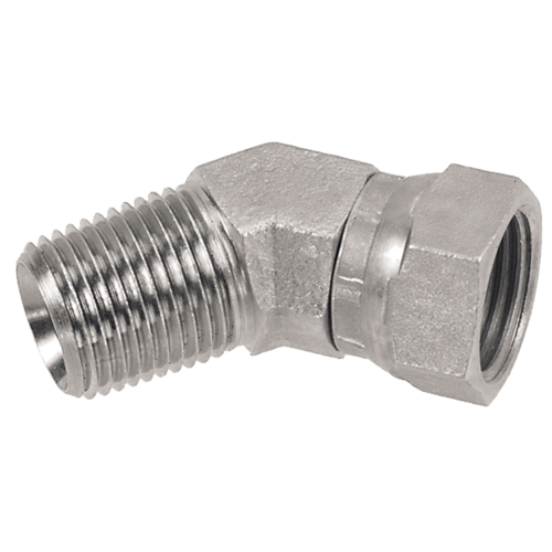 Imagen de 6MP-8FPX45 CONEXION ADA MAC NPT 3/8 A HEM NPT GIR 1/2 CODO 45G
