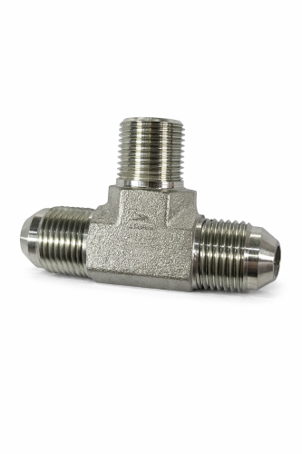 Imagen de 4MJ-4MJ-4MP CONEXION ADA TEE MAC JIC 37G 1/4 MAC JIC 37G 1/4 MAC NPT 1/4
