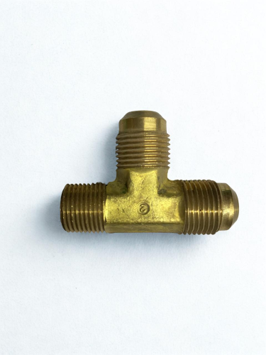 Imagen de G-51F-04-04 CONEXION LATON TEE FLARE ABO 45G 1/4 MAC NPT 1/4 TER LADO