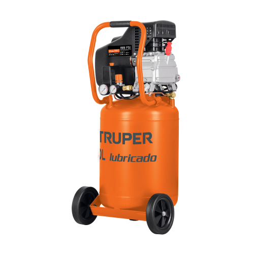 Imagen de COMPRESOR 50 LITROS LUBRICADO VERTICAL