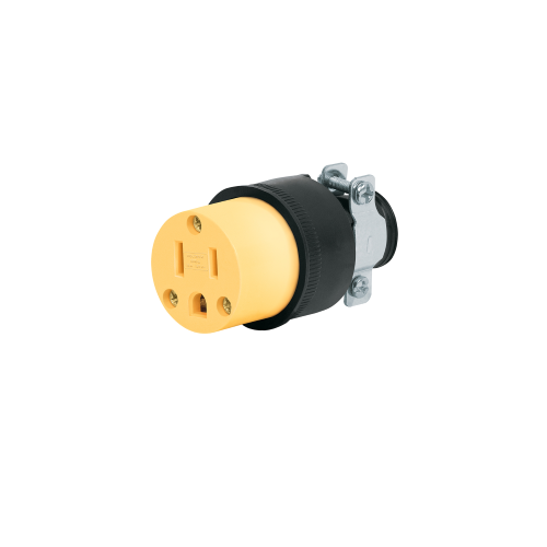 Imagen de CONTACTO INDUSTRIAL REFORZADO 2 POLOS 3 HILOS 15A 125V