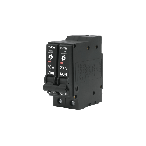 Imagen de INTERRUPTOR TERMOMAGNETICO 2 POLO 20 AMP