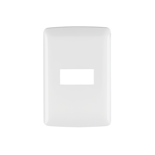 Imagen de PLACA 1 MODULO DE ABS LINEA ITALIANA COLOR BLANCO