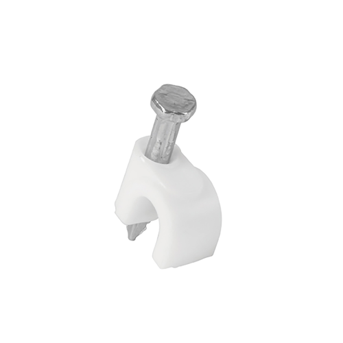 Imagen de GRAPA CURVA 5MM, BLANCA, BOLSA C/20 PZS