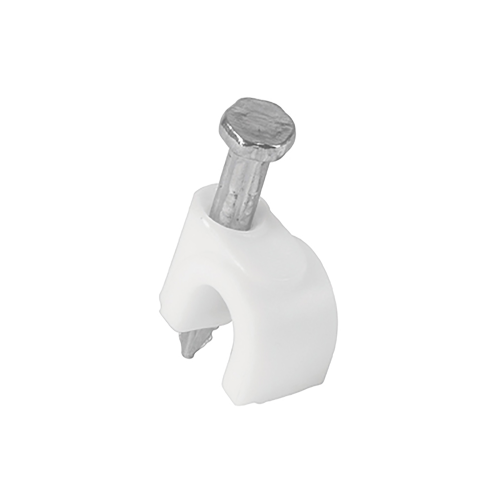 Imagen de GRAPA CURVA 6MM BLANCA