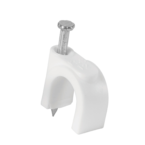 Imagen de GRAPA CURVA 12MM BLANCA VOLTECH