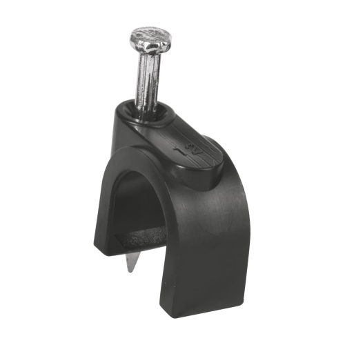 Imagen de GRAPA CURVA 12MM NEGRA BOLSA CON 20PZ