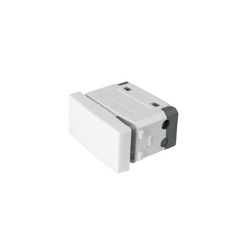 Imagen de INTERRUPTOR SENCILLO, LINEA OSLO, COLOR BLANCO, VOLTECK