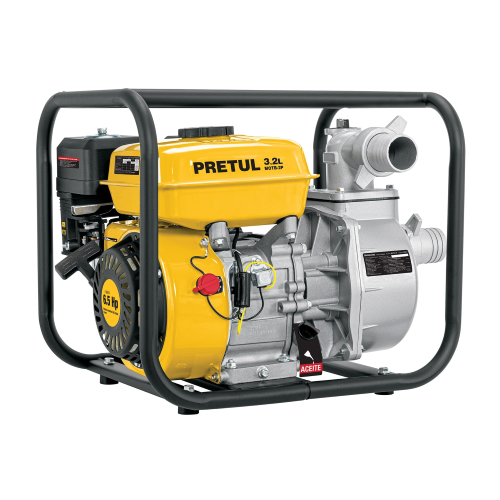 Imagen de MOTOBOMBA AUTOCEBANTE 2"X2"GAS . 6-1/2HP,AGRICOLA, PRETUL