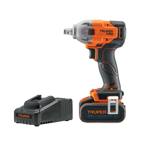 Imagen de LLAVE DE IMPACTO 1/2", 20V, 184 LB/FT, 1 BATERÍA 4AH, PRO