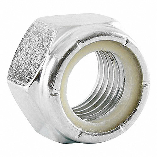 Imagen de TUERCA HEX SEGURIDAD NYLON FINA 3/16