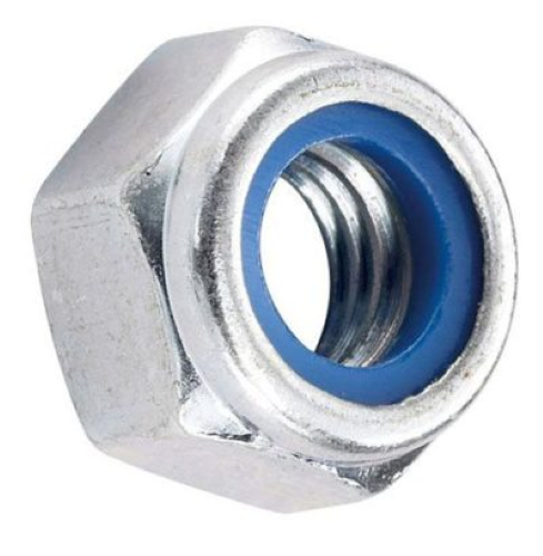 Imagen de TUERCA HEX SEGURIDAD NYLON MM STD 3 P0.50