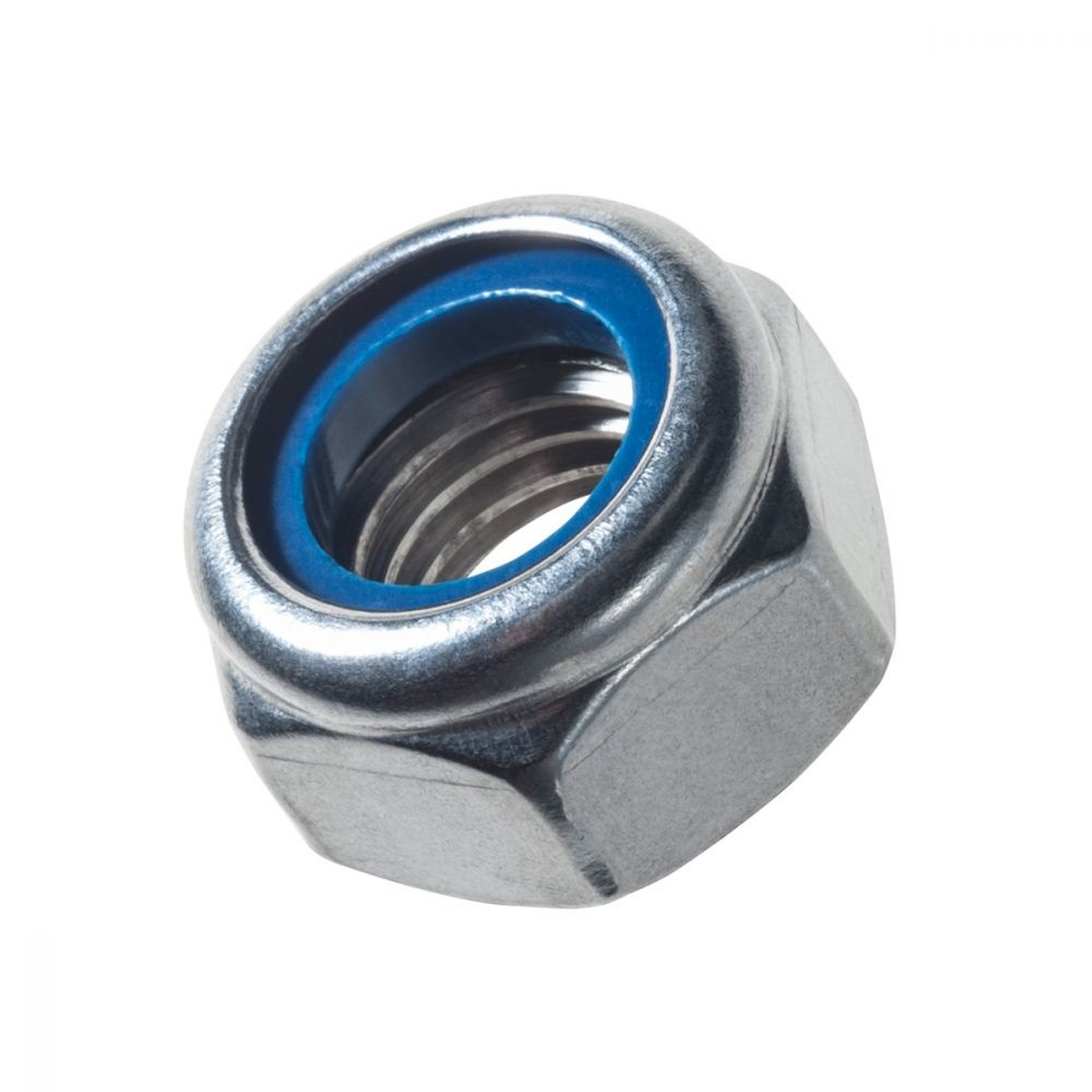 Imagen de TUERCA HEX SEG NYLON INOX T304 MM 4 P0.70
