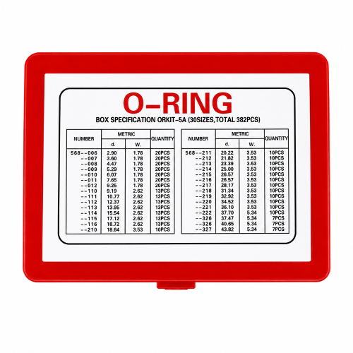Imagen de ESTUCHE CUADRADO ORING 385 PZAS