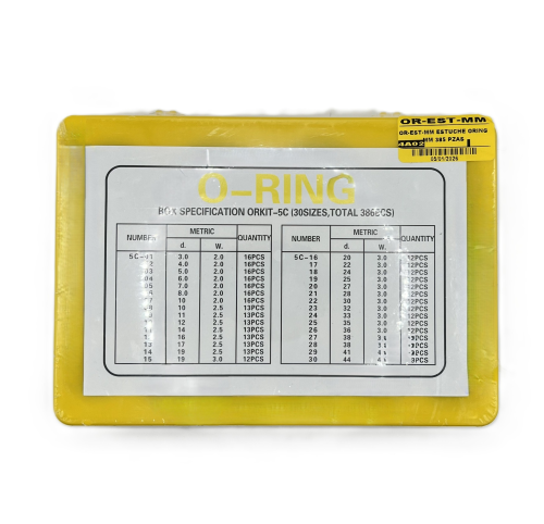 Imagen de ESTUCHE ORING MM 385 PZAS