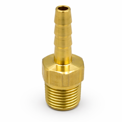 Imagen de CONEXION LATON BARBA MAN 3/16 MAC NPT 1/8