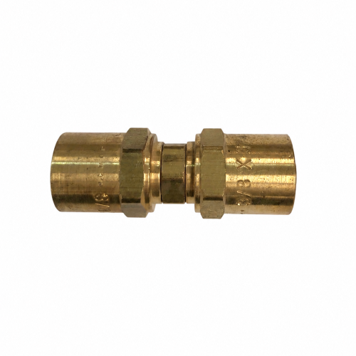 Imagen de CONEXION LATON REUSABLE UNION MANGUERA 3/8