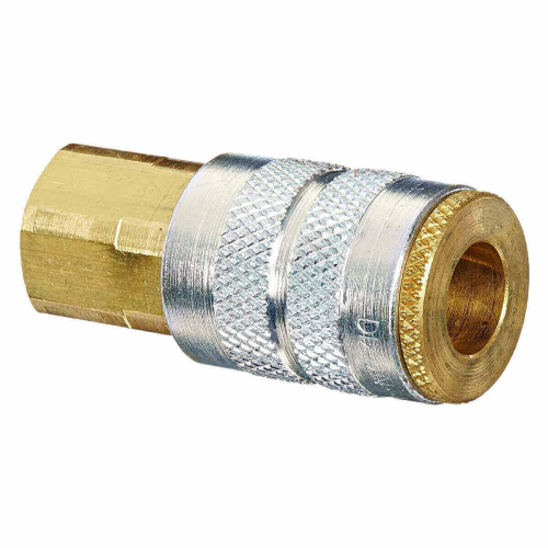 Imagen de CONEXION COPLE MANUAL LATON SERIE F INDUSTRIAL 1/4 HEM NPT
