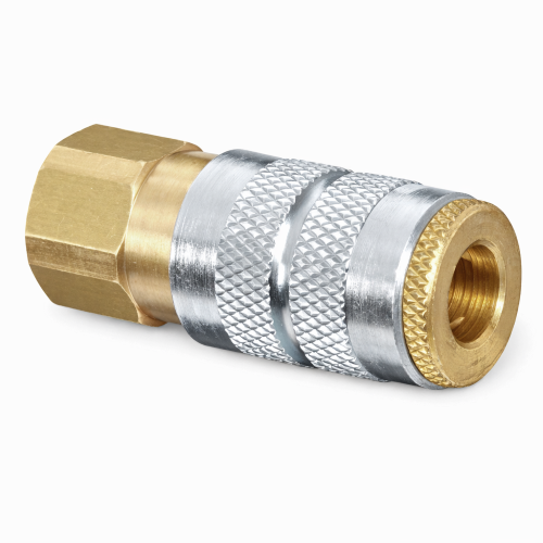 Imagen de CONEXION COPLE MANUAL LATON SERIE F INDUSTRIAL 1/4 HEM NPT 3/8