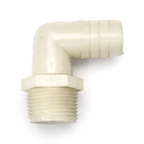 Imagen de CONEXION NYLON TUFF LITE CODO 90 BARBA MAN 3/4 MAC NPT 3/4