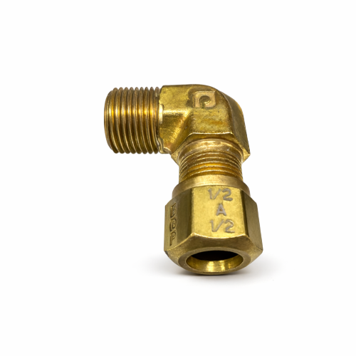 Imagen de CONEXION LATON FRENOS AIRE NYLON 1/2 MAC NPT 1/2 CODO 90G