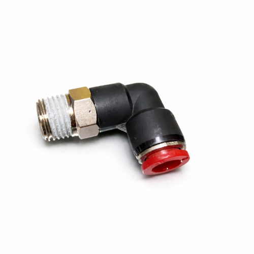 Imagen de CONECTOR CODO 90 ROTABLE TUBO 10MM ROSCA 1/8 BSP