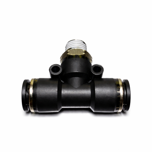 Imagen de CONECTOR T ROTABLE TUBO 1/2 ROSCA 1/4